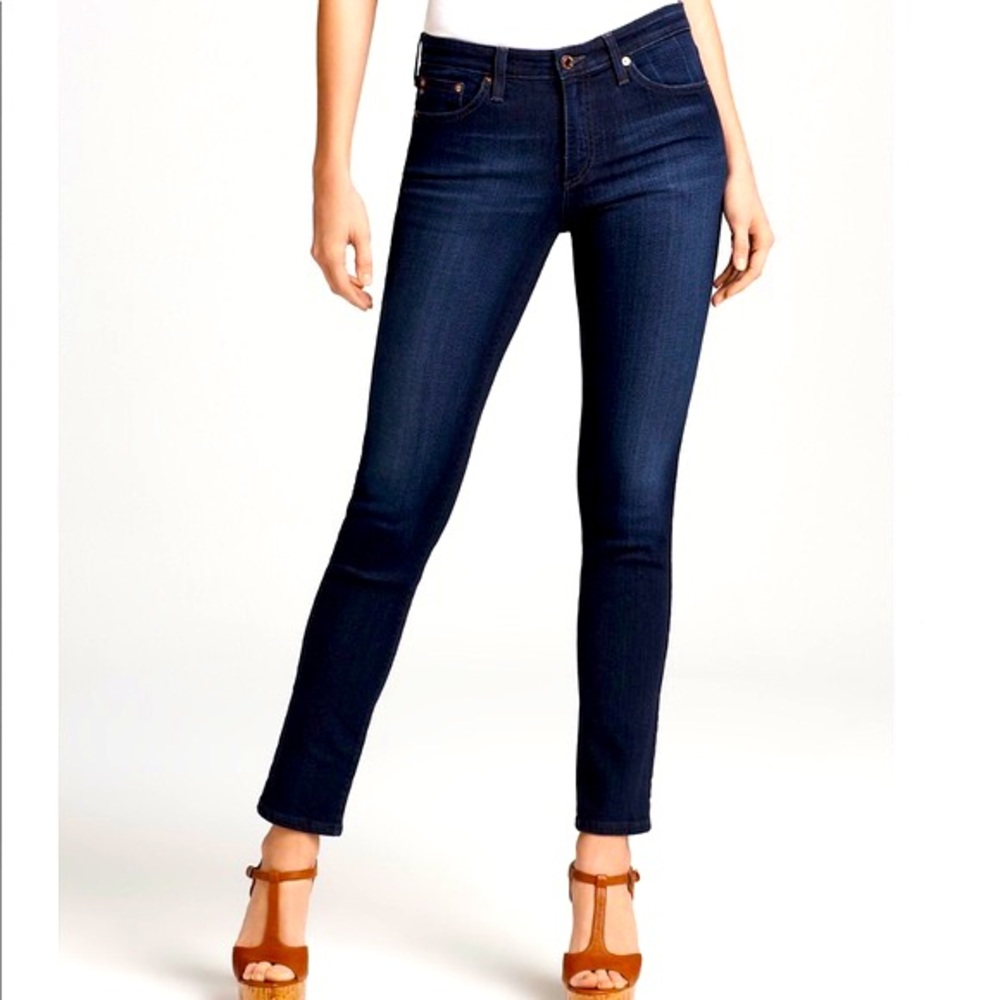 AG Prima Mid Rise Cigarette Skinny Jetsetter 25R